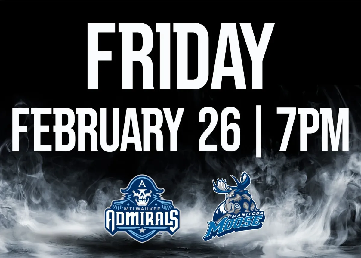 Milwaukee Admirals vs. Manitoba Moose