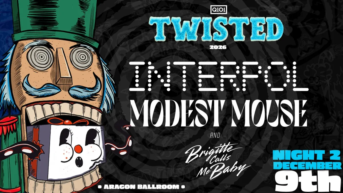 Q101 Twisted with Interpol & Modest Mouse