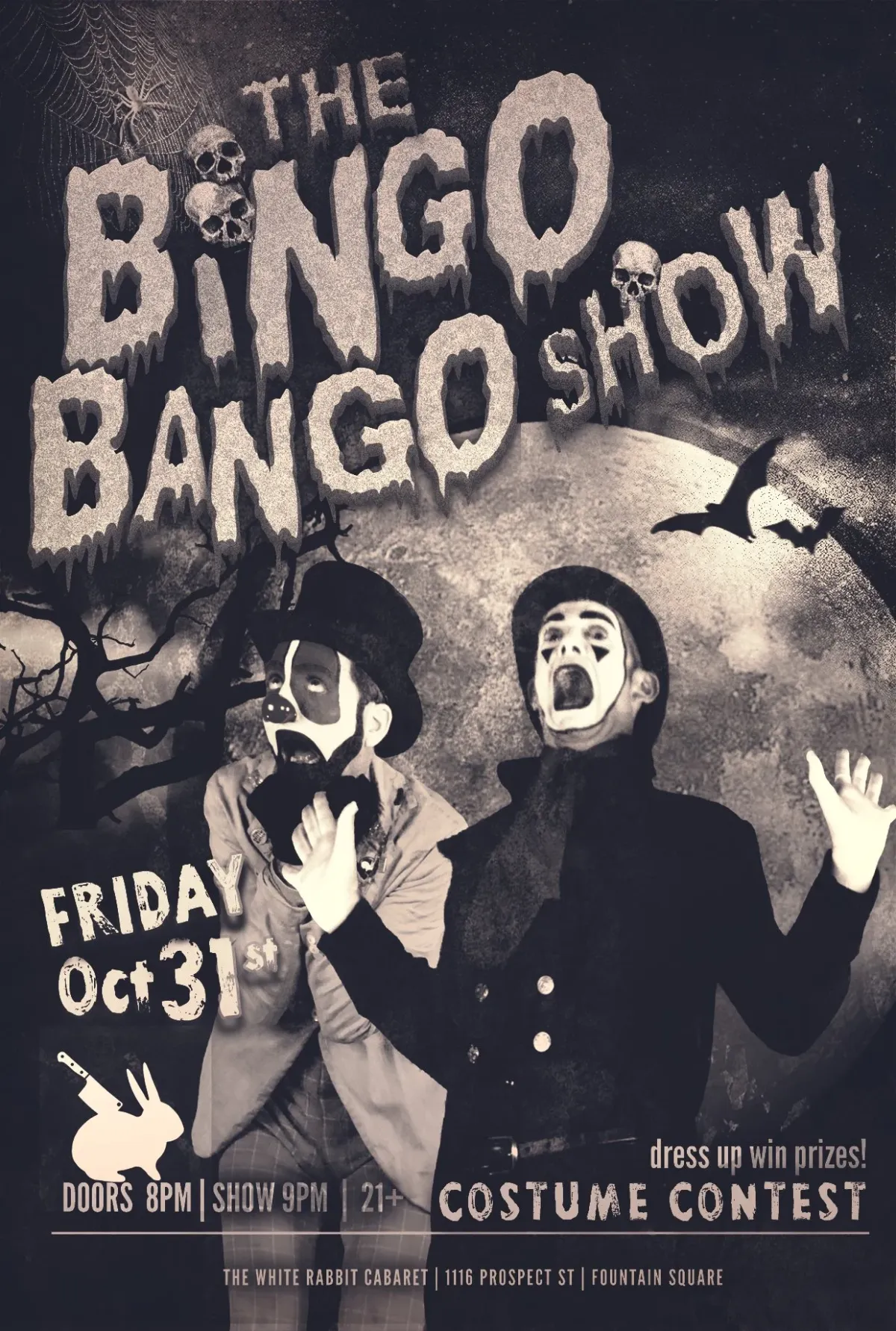 Burlesque Bingo Bango Show (Halloween Edition) SOLD OUT — The White Rabbit Cabaret