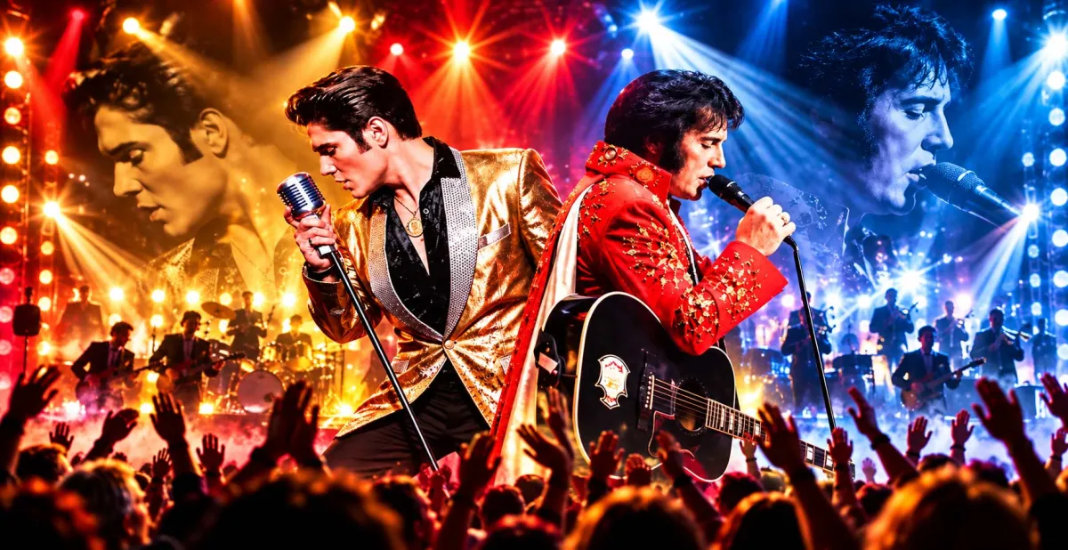 Elvis Tribute With Dinner: Two Kings, One Legend:
From Memphis to Vegas!