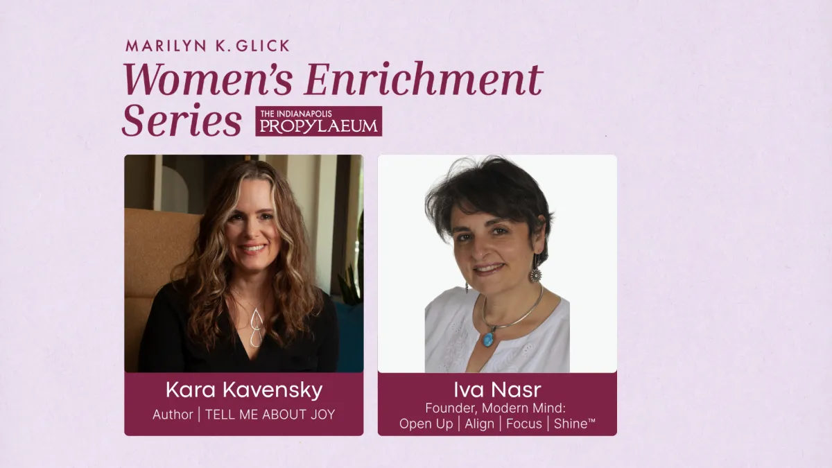 Marilyn K. Glick Women's Enrichment Series — Propylaeum Historic Foundation, Inc.