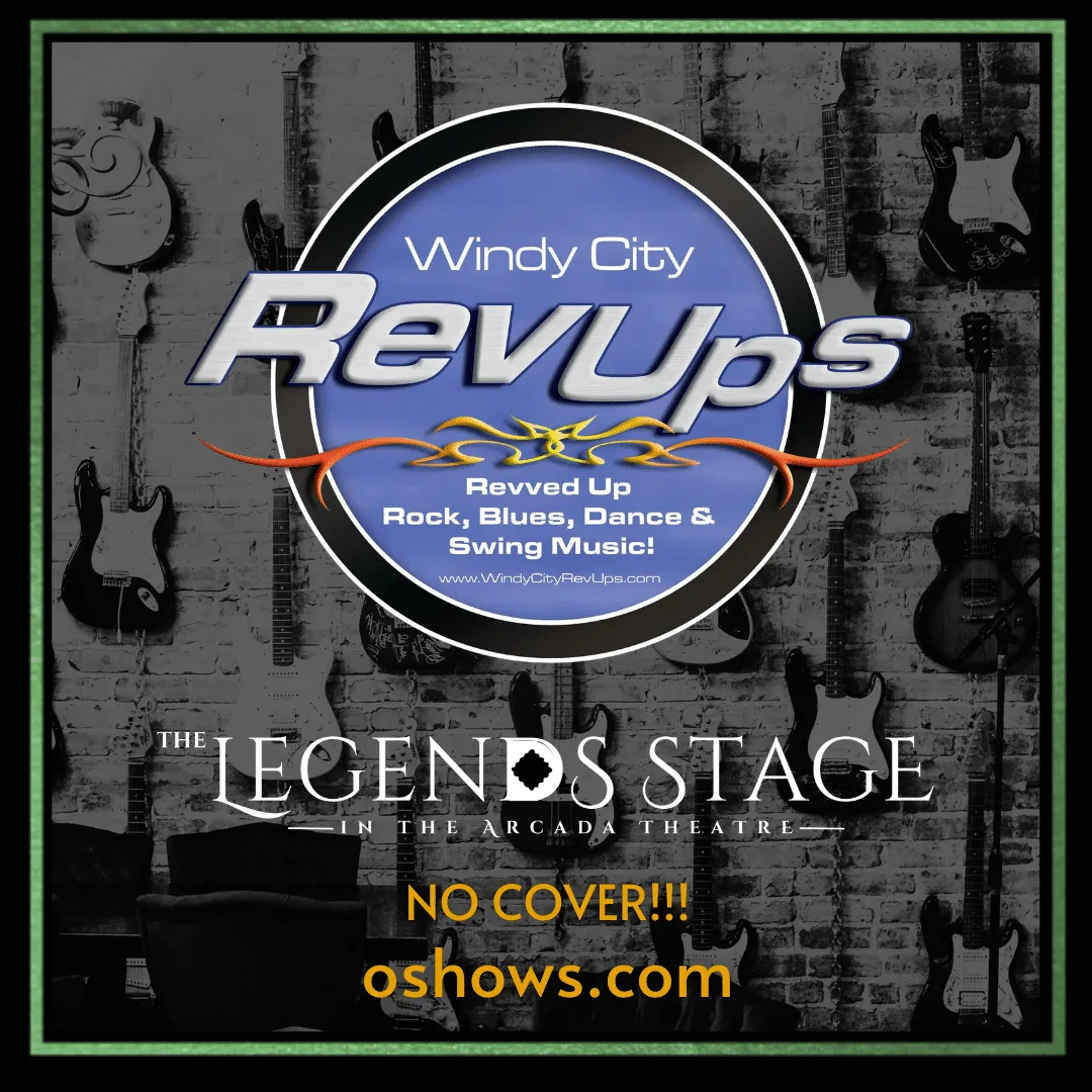 LEGENDS STAGE AT THE ARCADA THEATRE: LIVE BLUES with WINDY CITY REVUPS