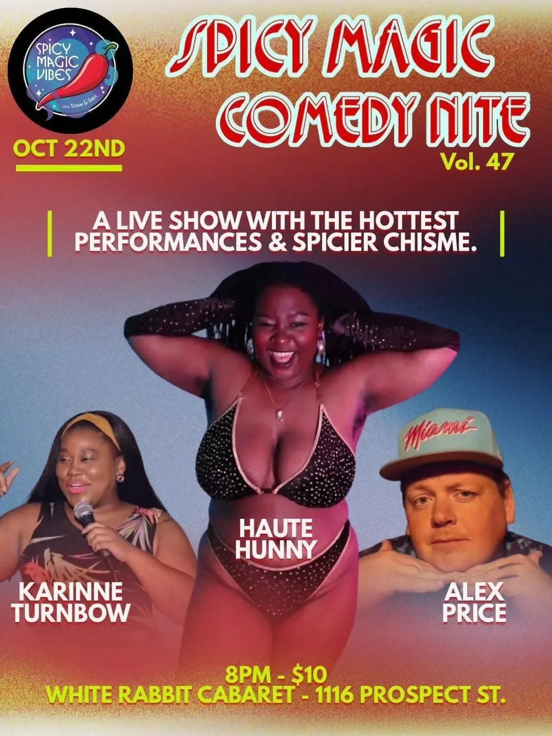 Spicy Magic Comedy Nite — The White Rabbit Cabaret
